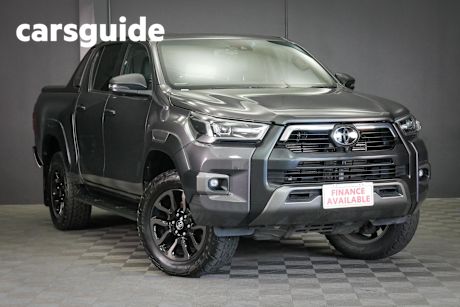 Grey 2021 Toyota Hilux Double Cab Pick Up Rogue (4X4)