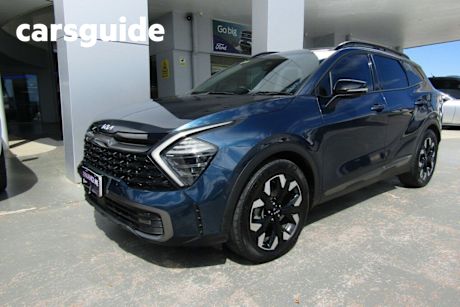 Blue 2021 Kia Sportage Wagon GT-Line (awd)