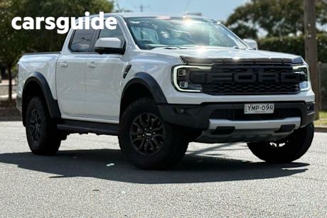 White 2023 Ford Ranger Double Cab Pick Up Raptor 3.0 (4X4)