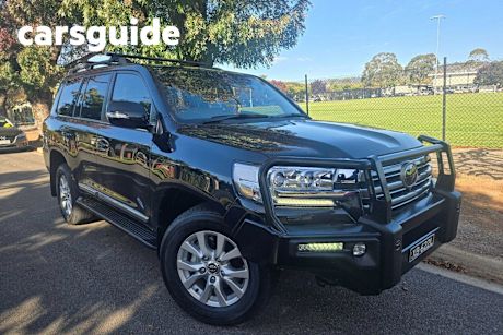 Black 2021 Toyota Landcruiser Wagon LC200 Sahara (4X4)