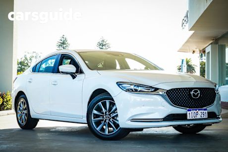 White 2024 Mazda 6 Sedan G25 Touring