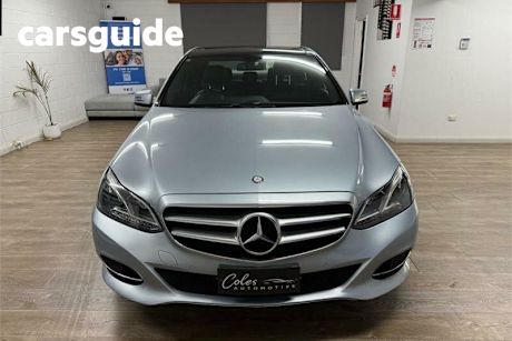 Silver 2014 Mercedes-Benz E200 Sedan