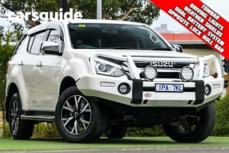 White 2019 Isuzu MU-X Wagon LS-U (4X4)
