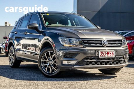 Grey 2016 Volkswagen Tiguan Wagon 110 TDI Comfortline