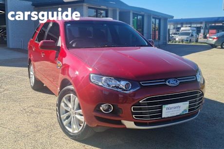 Red 2013 Ford Territory Wagon TS (rwd)