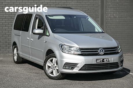 Silver 2018 Volkswagen Caddy Wagon Maxi Comfortline TSI220
