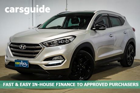 Silver 2016 Hyundai Tucson Wagon Elite (awd)
