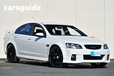 White 2010 Holden Commodore Sedan SV6