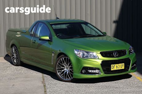 Green 2015 Holden UTE Utility SS-V