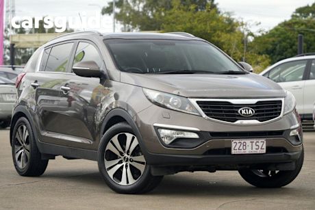 Brown 2013 Kia Sportage Wagon Platinum (awd)