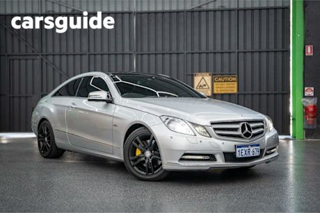 Silver 2012 Mercedes-Benz E250 Coupe CDI Avantgarde