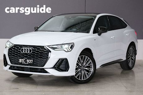 White 2021 Audi Q3 Sportback 35 Tfsi S Line