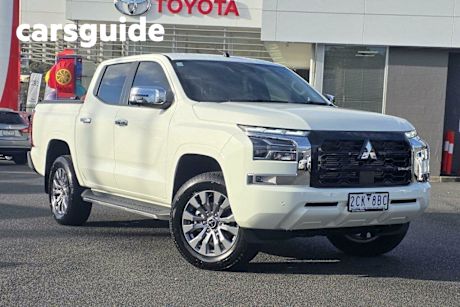 White 2024 Mitsubishi Triton Double Cab Pick Up GLS (4X4)