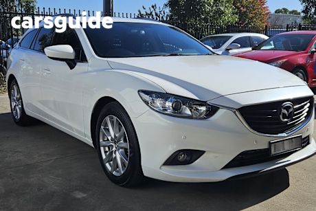 White 2013 Mazda 6 Wagon Touring