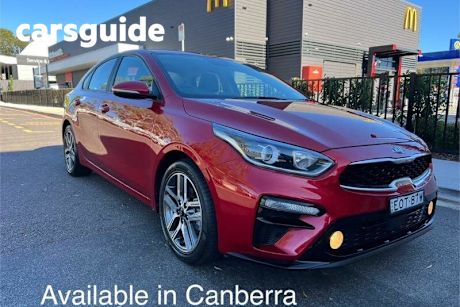 Red 2021 Kia Cerato Sedan Sport NAV