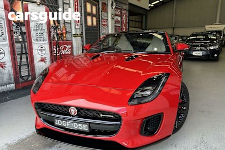 Red 2019 Jaguar F-Type Coupe V6 R-Dynamic RWD (280KW)