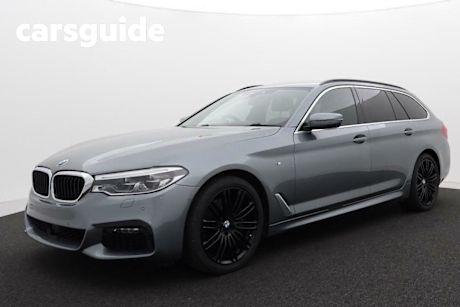 Grey 2020 BMW 5 Wagon 520d Touring Steptronic M Sport