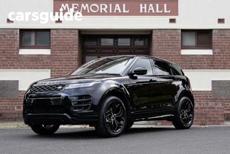 Black 2023 Land Rover Range Rover Evoque Wagon P250 R-Dynamic SE (184KW)