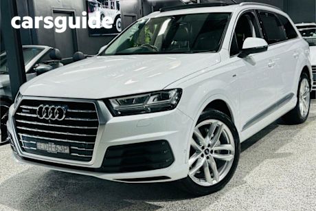 Black 2018 Audi Q7 Wagon 3.0 TDI Quattro