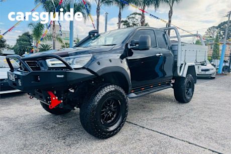 Black 2022 Toyota Hilux X Cab Pickup SR5 (4X4)