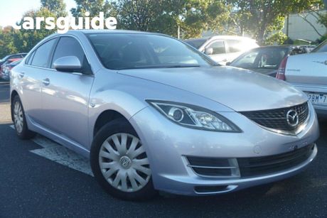 Silver 2008 Mazda 6 Sedan Classic