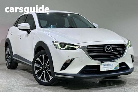 White 2018 Mazda CX-3 Wagon S Touring (fwd)