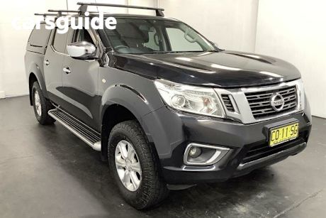 Black 2017 Nissan Navara Dual Cab Utility ST (4X2)