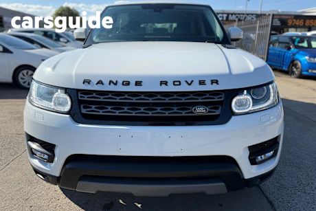 White 2014 Land Rover Range Rover Sport Wagon 3.0 Tdv6 Se