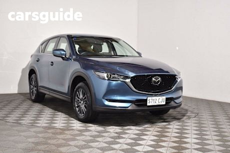 Blue 2021 Mazda CX-5 Wagon Maxx Sport (fwd)