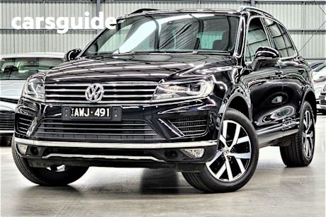 Black 2018 Volkswagen Touareg Wagon 150 TDI Monochrome