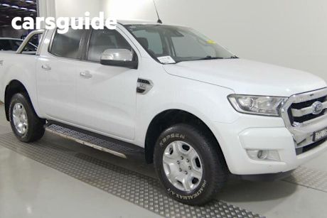 White 2017 Ford Ranger Crew Cab Utility XL 3.2 (4X4)