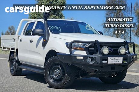 White 2021 Ford Ranger Cab Chassis XL 3.2 (4X4)