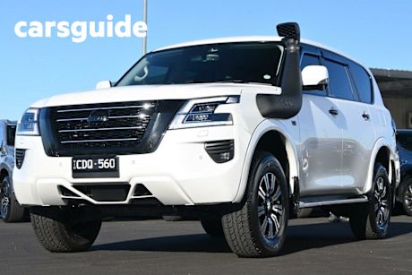 White 2022 Nissan Patrol Wagon TI (4X4)