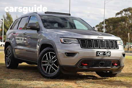Silver 2021 Jeep Grand Cherokee Wagon Trailhawk (4X4)