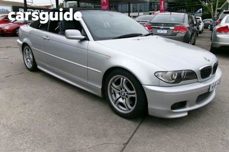 Silver 2004 BMW 325CI Convertible 325Ci