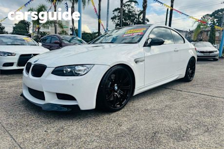 White 2009 BMW M3 Coupe