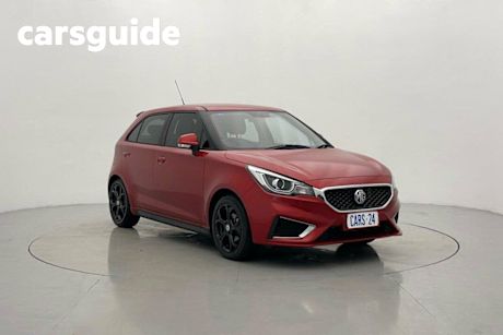 Red 2021 MG MG3 Auto Hatchback Excite (with Navigation)
