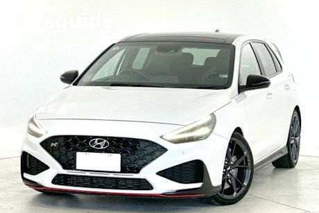 White 2023 Hyundai I30 Hatchback N Premium With Sunroof
