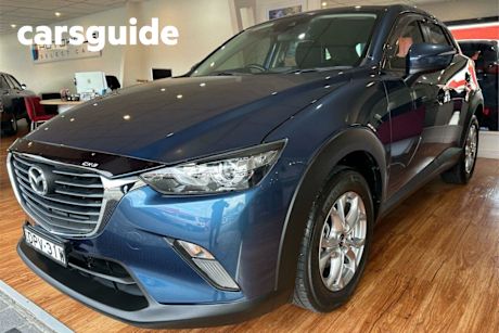 Blue 2017 Mazda CX-3 Wagon Maxx (fwd)