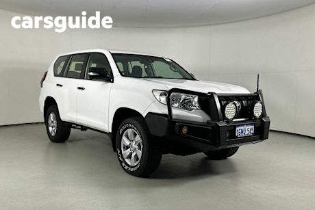 White 2018 Toyota Landcruiser Prado Wagon GX 7 Seat (4X4)
