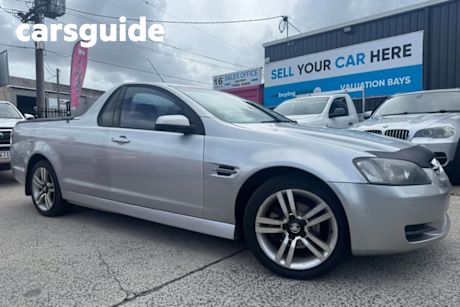 Silver 2007 Holden Commodore Utility SV6