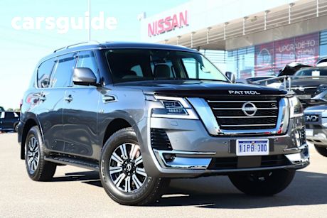 Grey 2024 Nissan Patrol Wagon TI-L