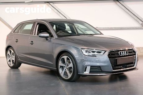 Grey 2016 Audi A3 Hatchback 2.0 Tfsi Sportback