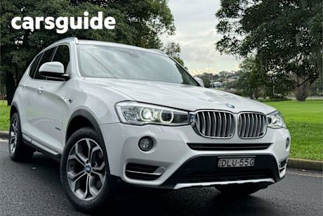White 2016 BMW X3 Wagon Xdrive 20I