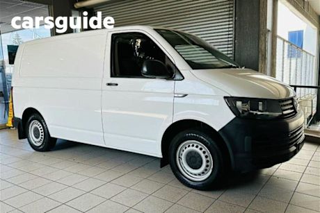 White 2016 Volkswagen Transporter Van TDI 340 SWB MID