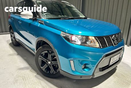 Blue 2016 Suzuki Vitara Wagon S Turbo (fwd)