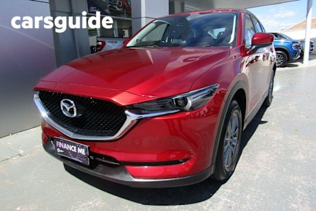 Red 2017 Mazda CX-5 Wagon Maxx Sport (4X4)