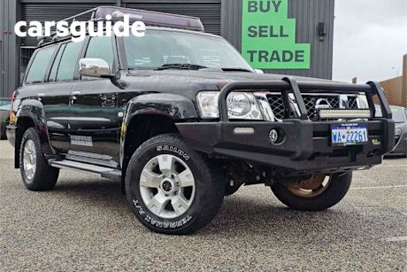 Black 2011 Nissan Patrol Wagon ST (4X4)