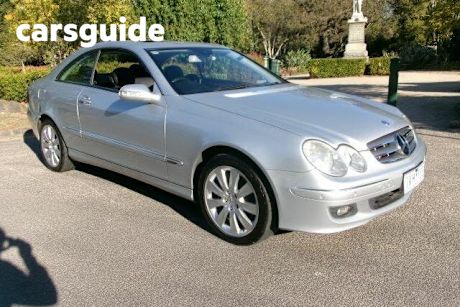 Silver 2006 Mercedes-Benz CLK280 Coupe Elegance