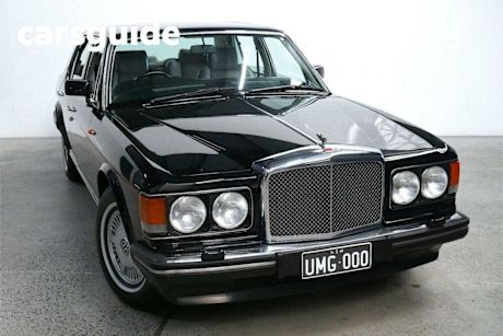 Black 1990 Bentley Eight Saloon